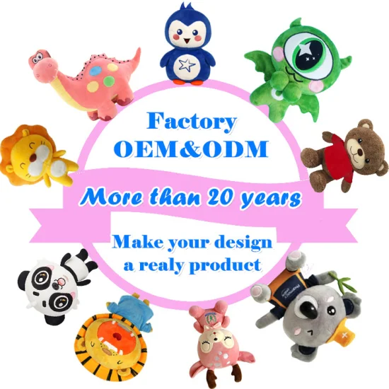 Free Sample Custom Made Your Own Plush Toy Stuffed Toy